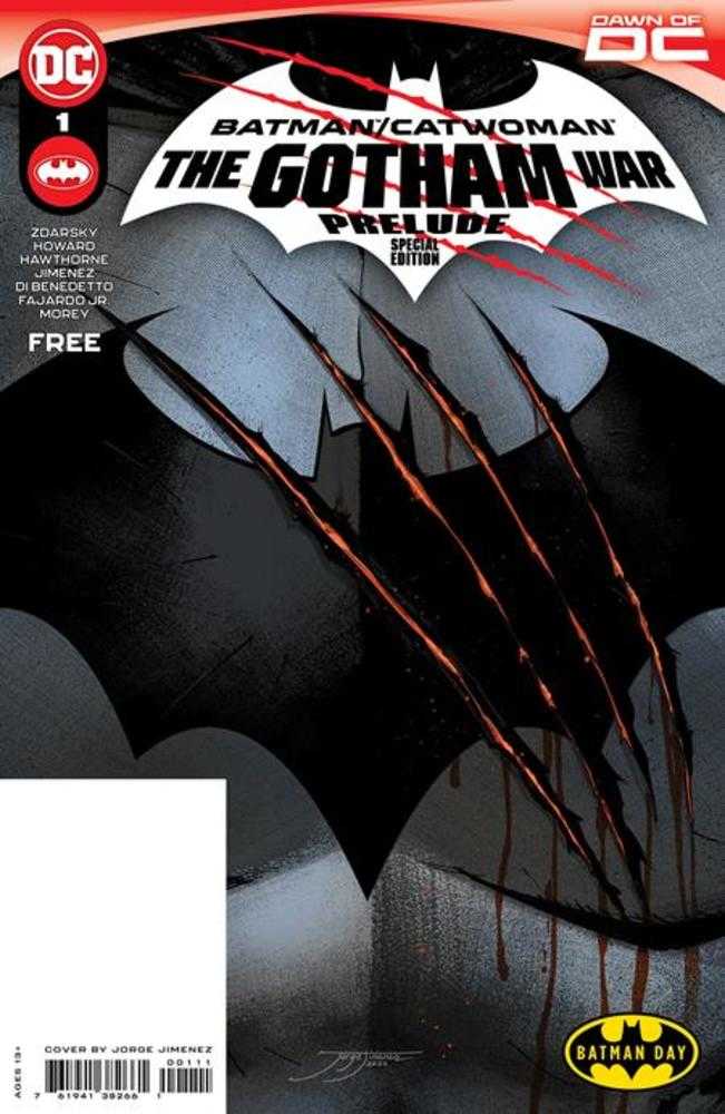 Batman Day 2023 - Bundle Of 25 - Batman Catwoman Prelude To Gotham War