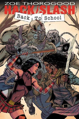 Hack Slash Back To School #1 (Of 4) Cover D Twd 20th Anniversary