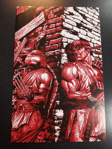 Teenage Mutant Ninja Turtles Vs Street Fighter #1 Mico Suayan Variant