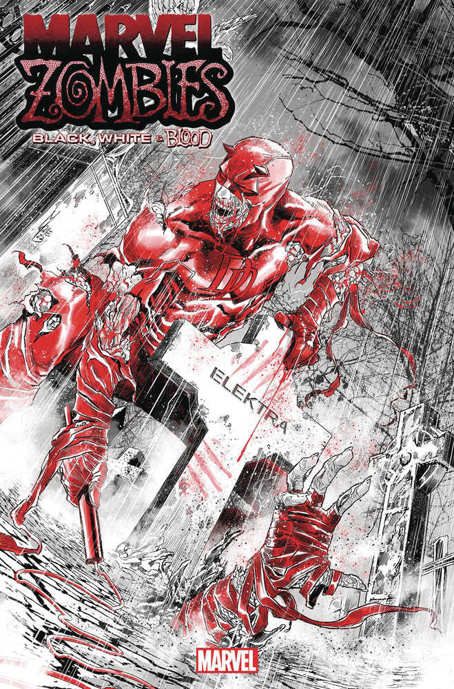 Marvel Zombies Black White Blood