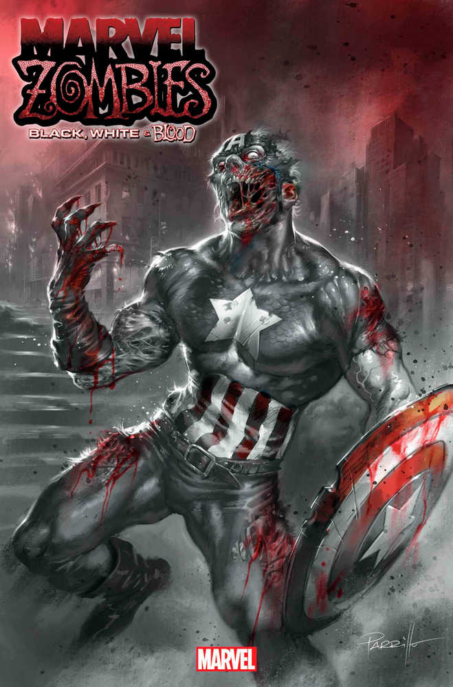 Marvel Zombies Black White Blood