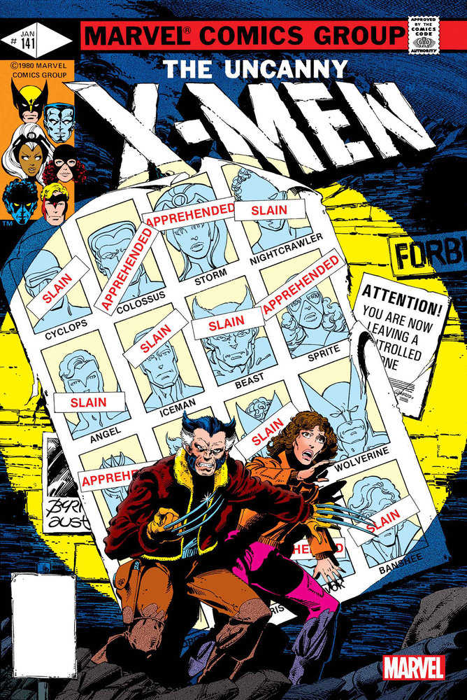 X-Men 141 Facsimile Edition Foil Variant