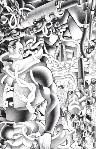 Faceless And The Family #2 Cover D 20 Copy Variant Edition Black & White Lesniewski