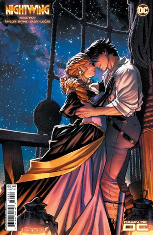 Nightwing #109 Cover B Jamal Campbell Card Stock Variant (Titans Beast World)