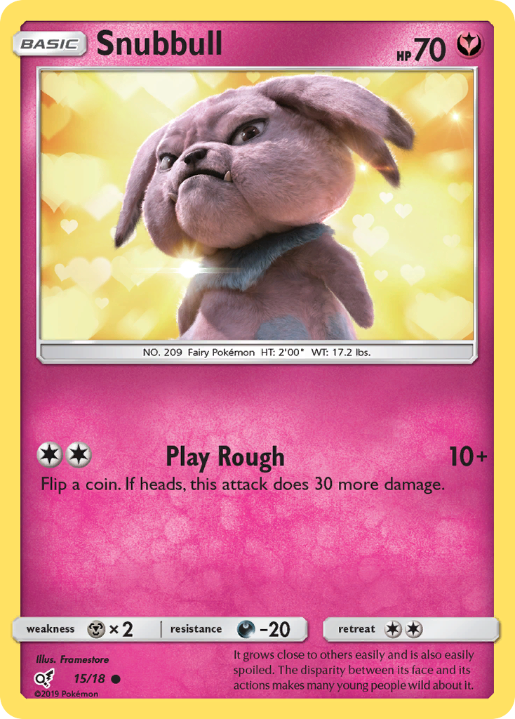 Snubbull (15/18) [Sun & Moon: Detective Pikachu]