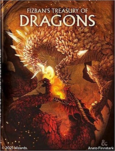 D&D Role Playing Game 5E Fizban's Treasury of Dragons (Limited Edition) Hardcover