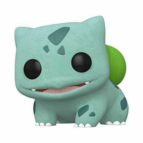 Funko Pop! Pokemon 453 Bulbasaur Flocked 2020 Spring Convention Exclusive