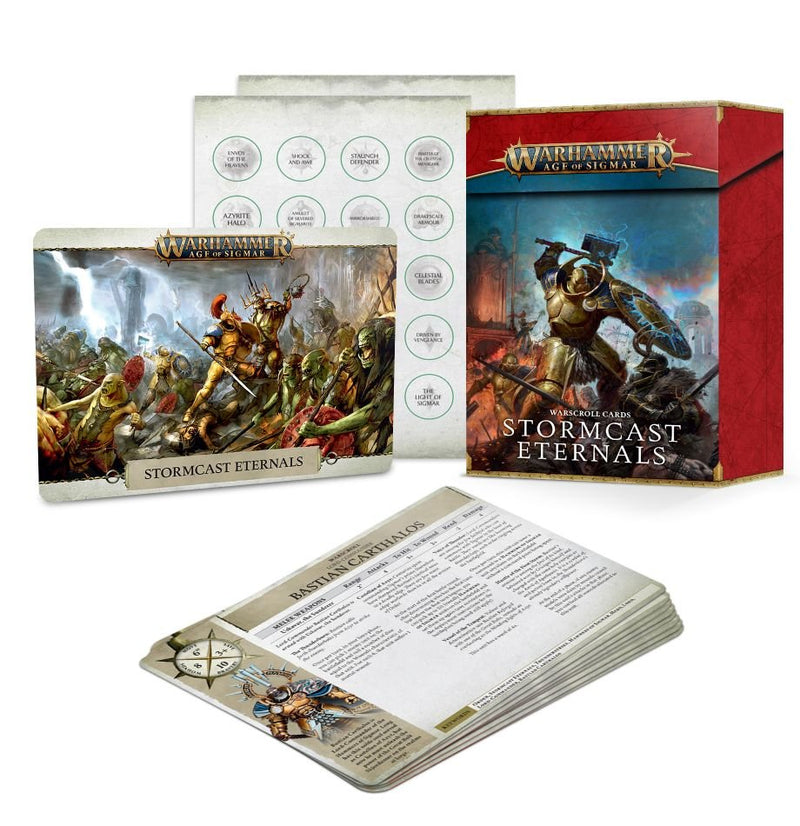 Warscroll Cards: Stormcast Eternals EN