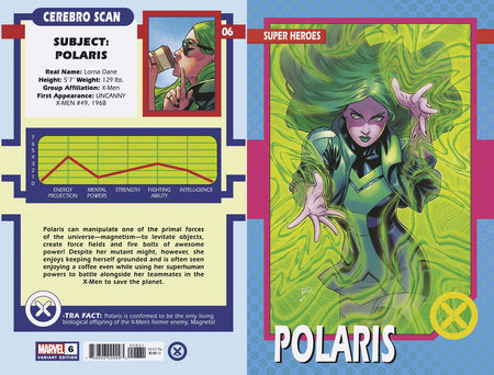 X-Men #6 Dauterman New Lineup Trading Card Variant