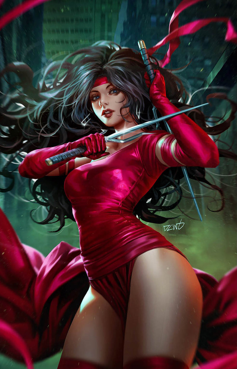 Daredevil 11 Derrick Chew Elektra Full Art Variant