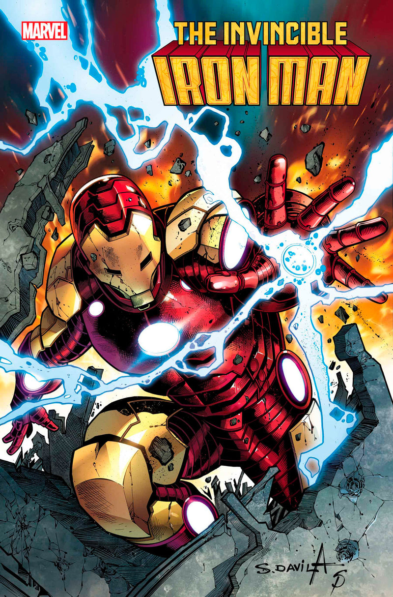 Invincible Iron Man 7 Sergio Davila Variant