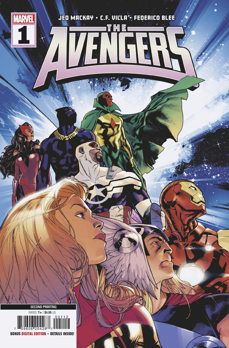 Avengers 1 Stuart Immonen 2nd Print Variant