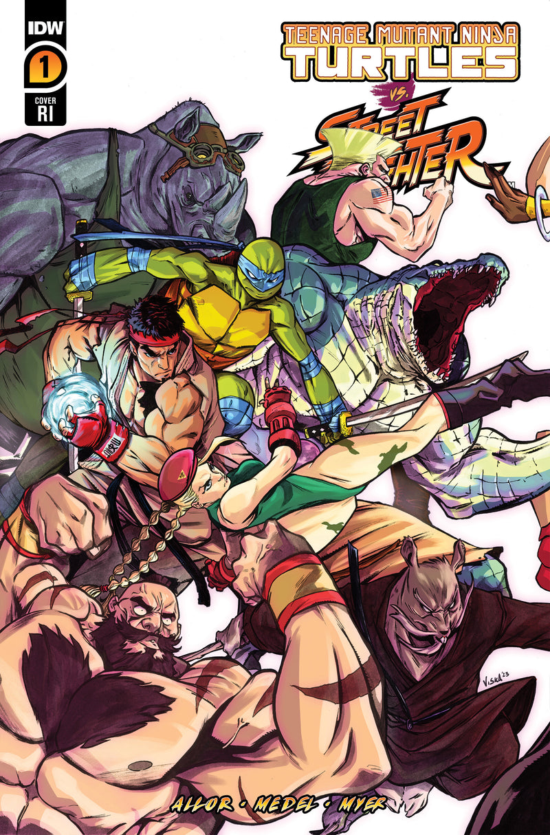Teenage Mutant Ninja Turtles vs. Street Fighter