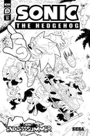 Idw Endless Summer--Sonic The Hedgehog Variant Ri (10) (Coloring Book Variant)