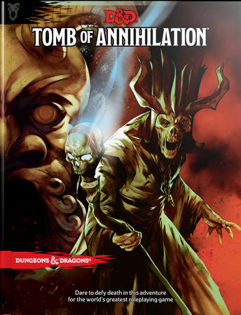 D&D Role Playing Game 5E Tomb of Annihilation Hardcover