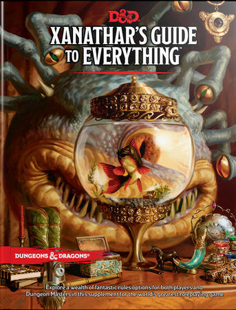 D&D Role Playing Game 5E Xanathar's Guide to Everything Hardcover