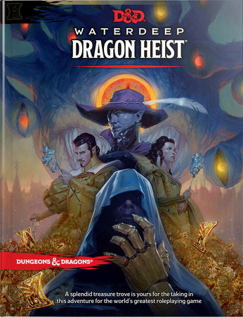 D&D Role Playing Game 5E Waterdeep Dragon Heist Hardcover