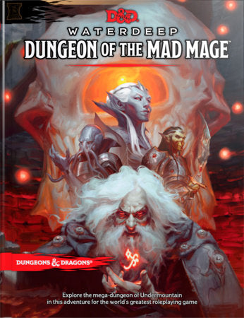 D&D Role Playing Game 5E Waterdeep Dungeon of the Mad Mage Hardcover