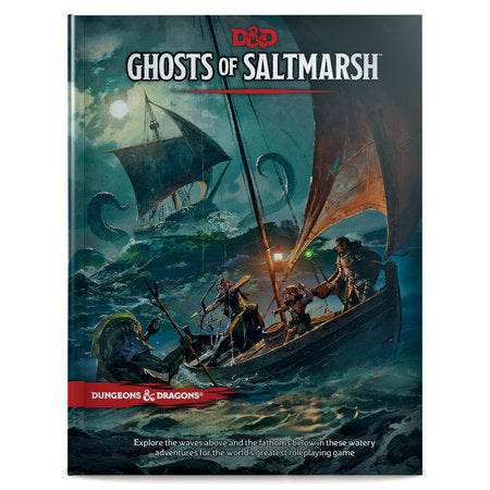 D&D Role Playing Game 5E Ghosts of Saltmarsh Hardcover