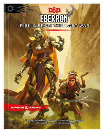 D&D Role Playing Game 5E Eberron Rising From The Last War Hardcover
