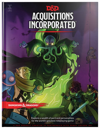 D&D Role Playing Game 5E Acquisitions Incorporated Hardcover