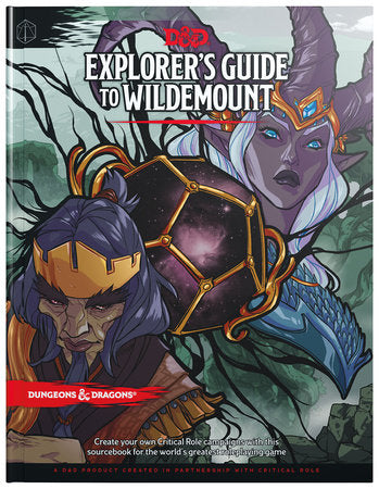 D&D Role Playing Game 5E Explorer's Guide to Wildemount Hardcover