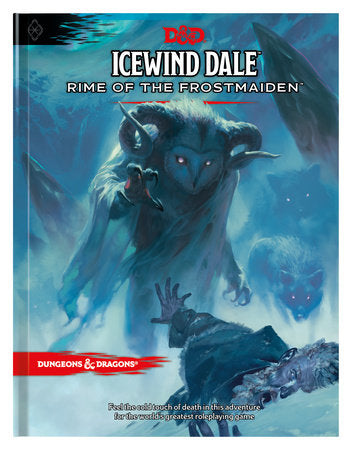 D&D Role Playing Game 5E Icewind Dale Rime of the Frostmaiden Hardcover