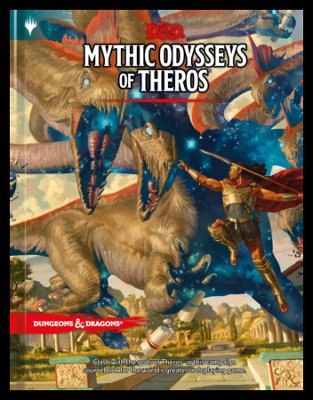 D&D Role Playing Game 5E Mythic Odysseys of Theros Hardcover