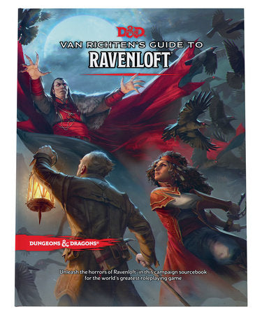 D&D Role Playing Game 5E Van Richten's Guide to Ravenloft Hardcover