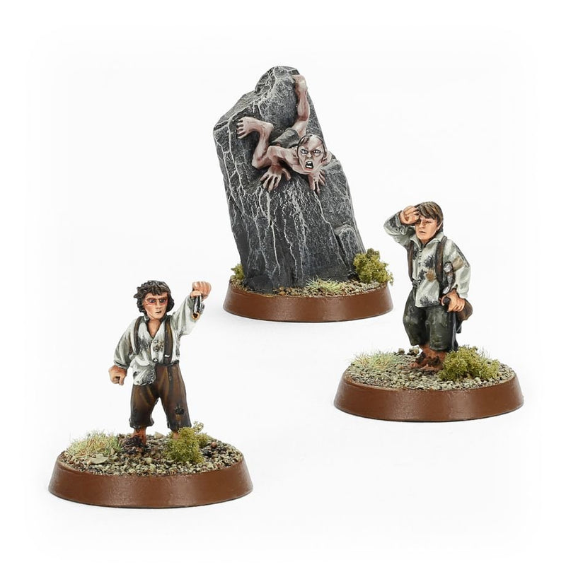 FRODO BAGGINS SAMWISE GAMGEE & GOLLUM