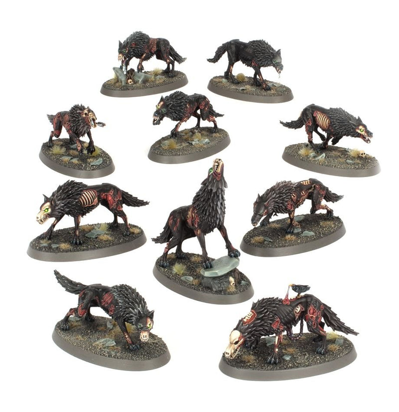 Soulblight Gravelords: Dire Wolves