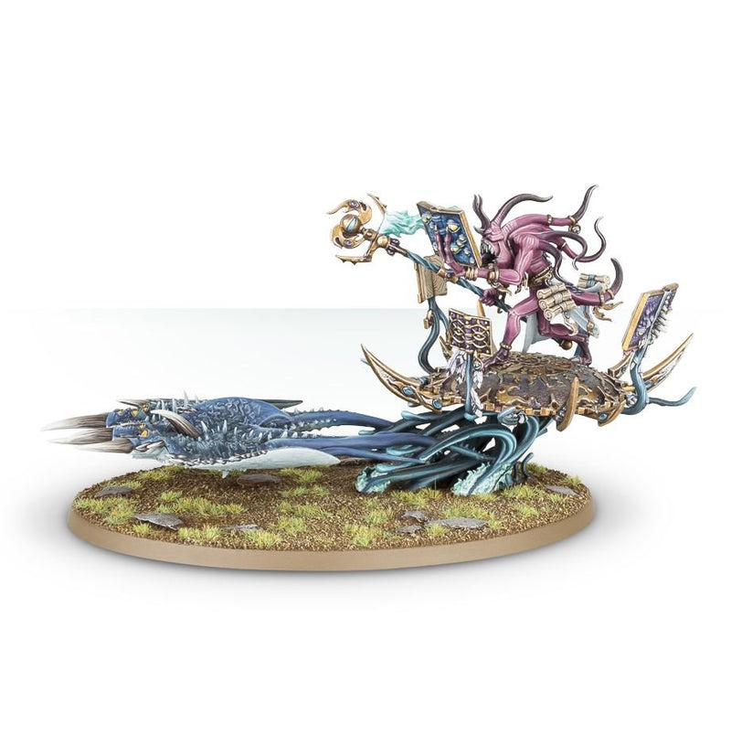 HERALD OF TZEENTCH ON BURNING CHARIOT