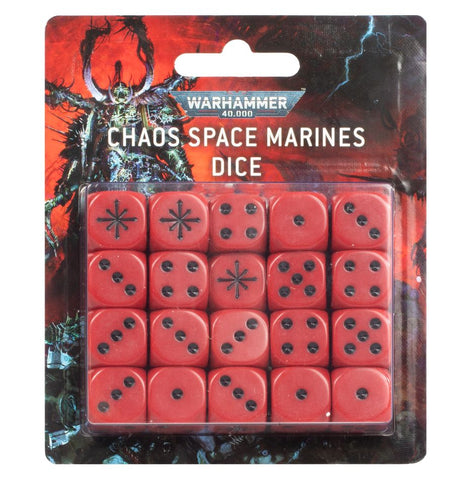 Chaos Space Marine Dice Set