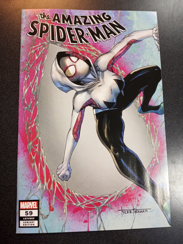 Amazing Spider-Man #59 Tyler Kirkham Trade Dress Variant