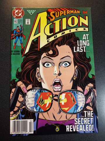 Action Comics #662 (Newsstand) VF/NM