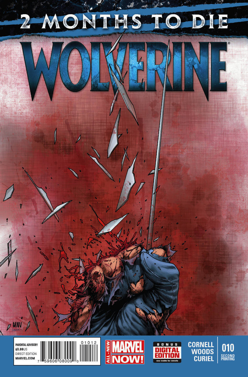 Wolverine #10 2Nd Ptg Mcniven Variant (Pp #1139)