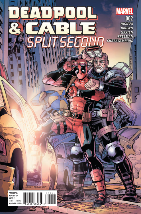 Deadpool And Cable Split Second