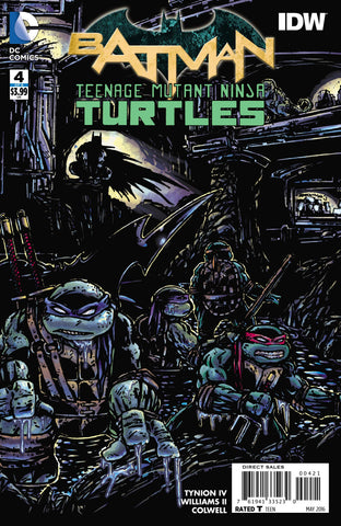 Batman Teenage Mutant Ninja Turtles #4 (of 6) Variant Ed