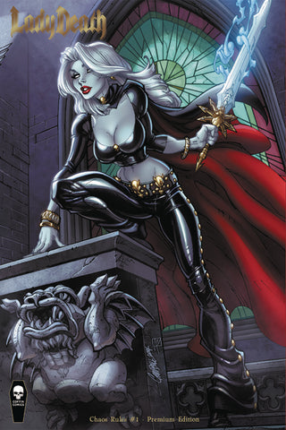 Lady Death Chaos Rules #1 J Scott Campbell Premium Cvr