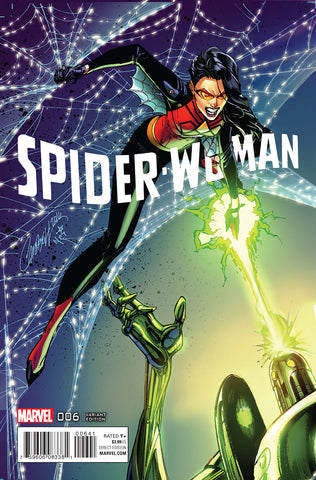 Spider-Woman #6 Campbell Connecting D Variant Swo