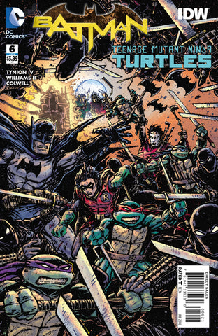 Batman Teenage Mutant Ninja Turtles #6 (of 6) Variant Ed