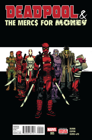 Deadpool Mercs For Money #5 (of 5)