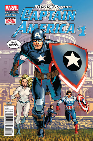 Captain America Steve Rogers #1 Saiz 2Nd Ptg Var