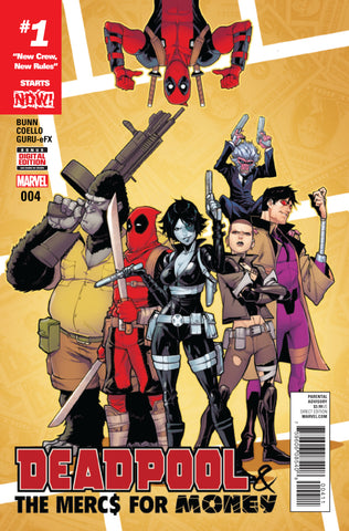 Deadpool And Mercs For Money #4 Now