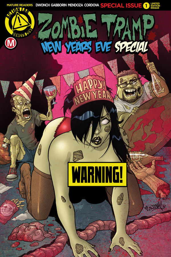 Zombie Tramp New Years Eve 2016 Cvr D Cordova Risque