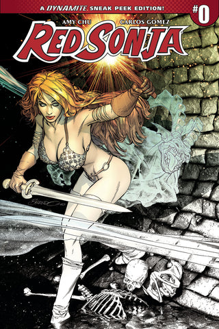 Red Sonja #0 Cvr B 50 Copy Peterson Sneak Peek Incv (Net)