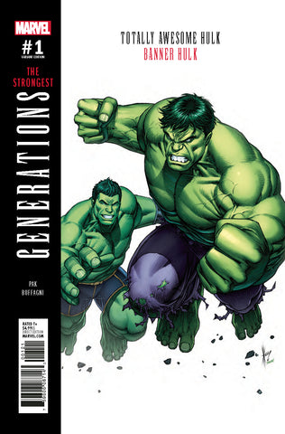 Generations Banner Hulk & Totally Awesome Hulk #1 Keown Var