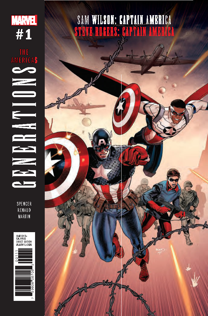Generations Captain Americas