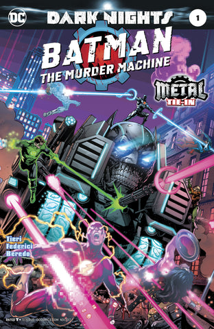 Batman The Murder Machine #1 (Metal)