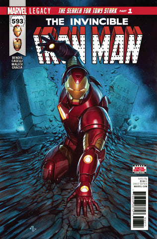 Invincible Iron Man #593 Leg